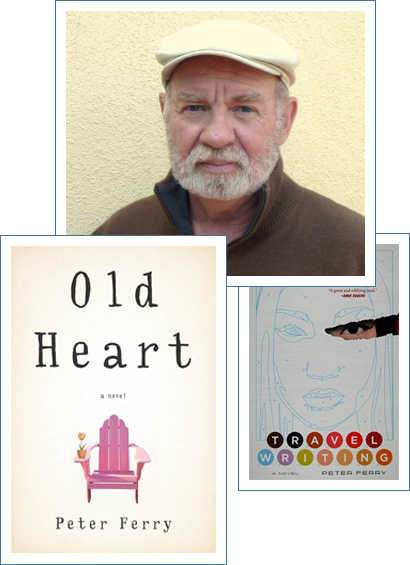 Peter Ferry, author of the highly acclaimed novel, Travel Writing, visited Ashland, Oregon