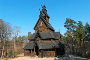 This wooden church, which dates from about 800, is one of the highlights of the Norsk Folkemuseum