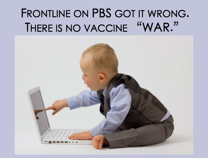 Despite the propaganda from the mainstream media, there is no vaccine war, only thoughtful parents making the best decisions they can for their families. Photo credit: www.flickr.com 