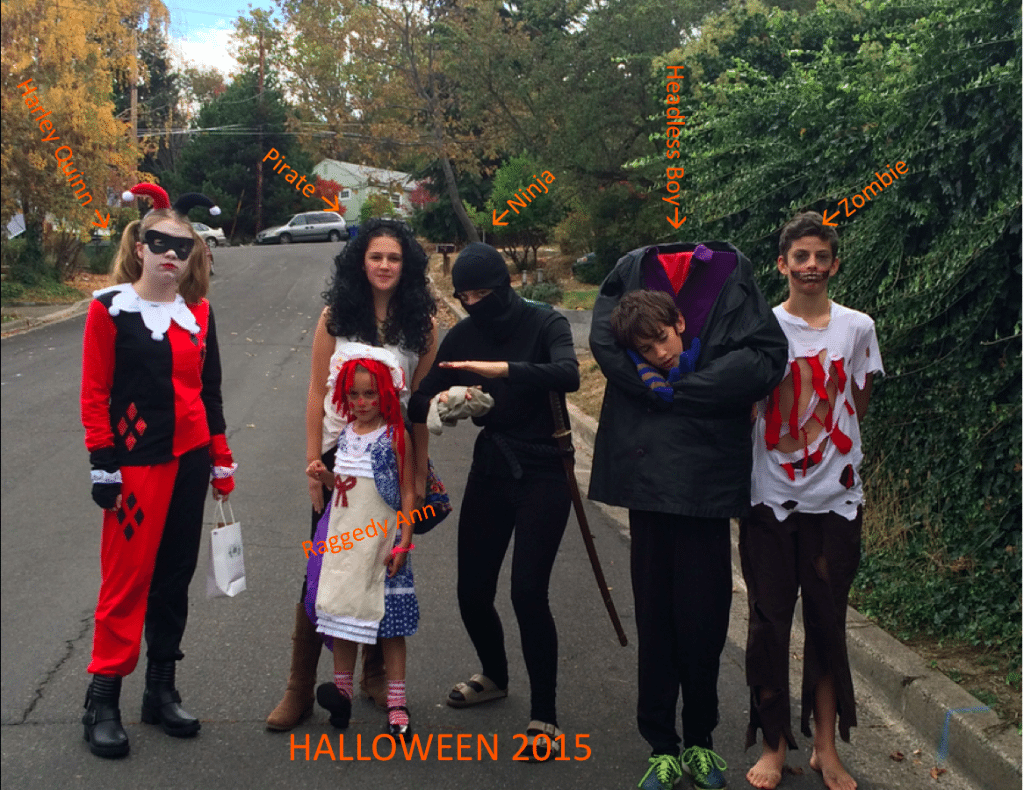 15 good things about 2015. Halloween 2015 was awesome. Photo credit: Jennifer Margulis.
