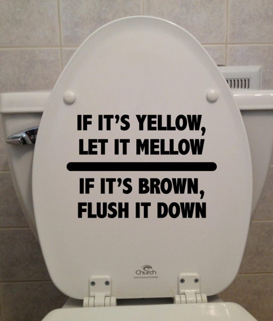 Stop Flushing Pee Down the Toilet, California! Oregon, Stop Too! California would save more than 624 million gallons of water per day if every Californian stopped flushing pee. | Jennifer Margulis, Ph.D.