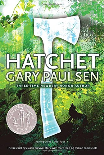Hatchet by Gary Paulsen is among the best books for 12-year-olds