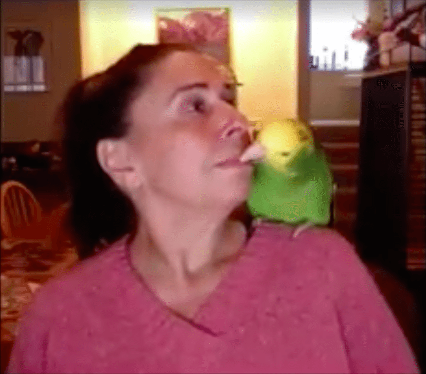 Hilary Jacobson saved her beloved parent Dulci's life by singing to him and feeding him like a mother bird would. Photo via Hilary Jacobson.