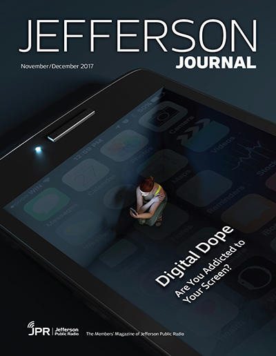 The author's cover story on digital addiction in the Jefferson Journal has her worried about the excessive amounts of time she is spending on-line