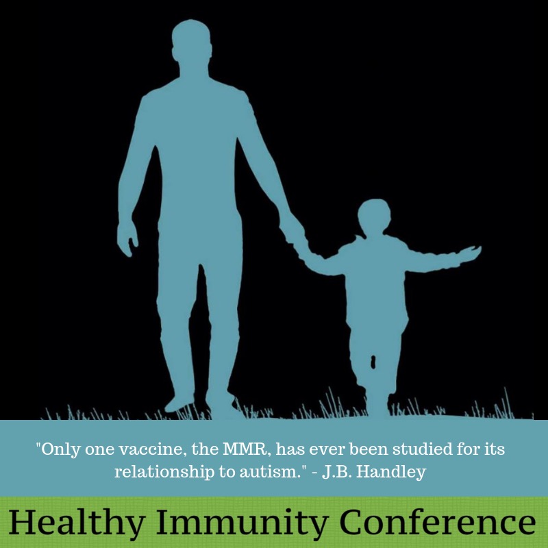 J.B. Handley, author of How to End the Autism Epidemic, will be speaking at the Healthy Immunity From Birth to Old Age Conference in Ashland, Oregon on October 27