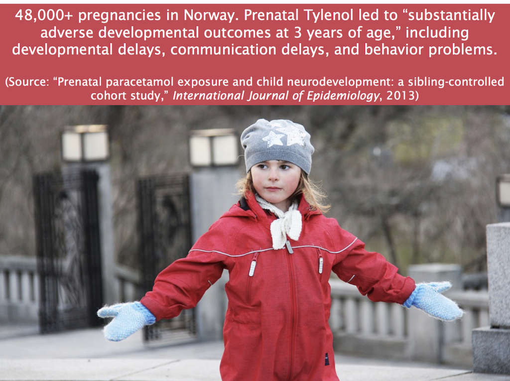 Tylenol and autism are linked in this Norwegian study