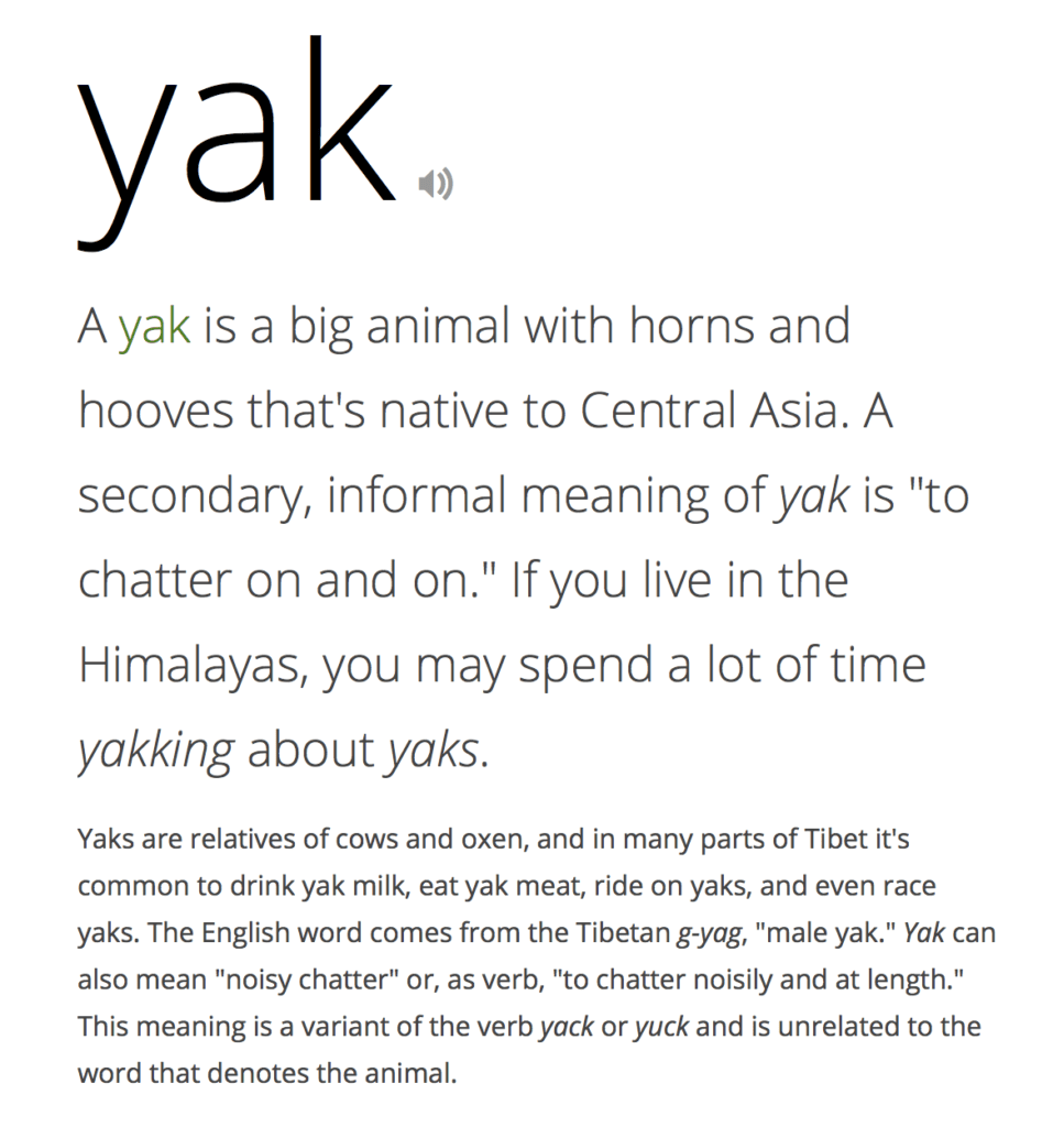 Yaks are like cows but more sustainable. Yak meat is delicious. Who knew?