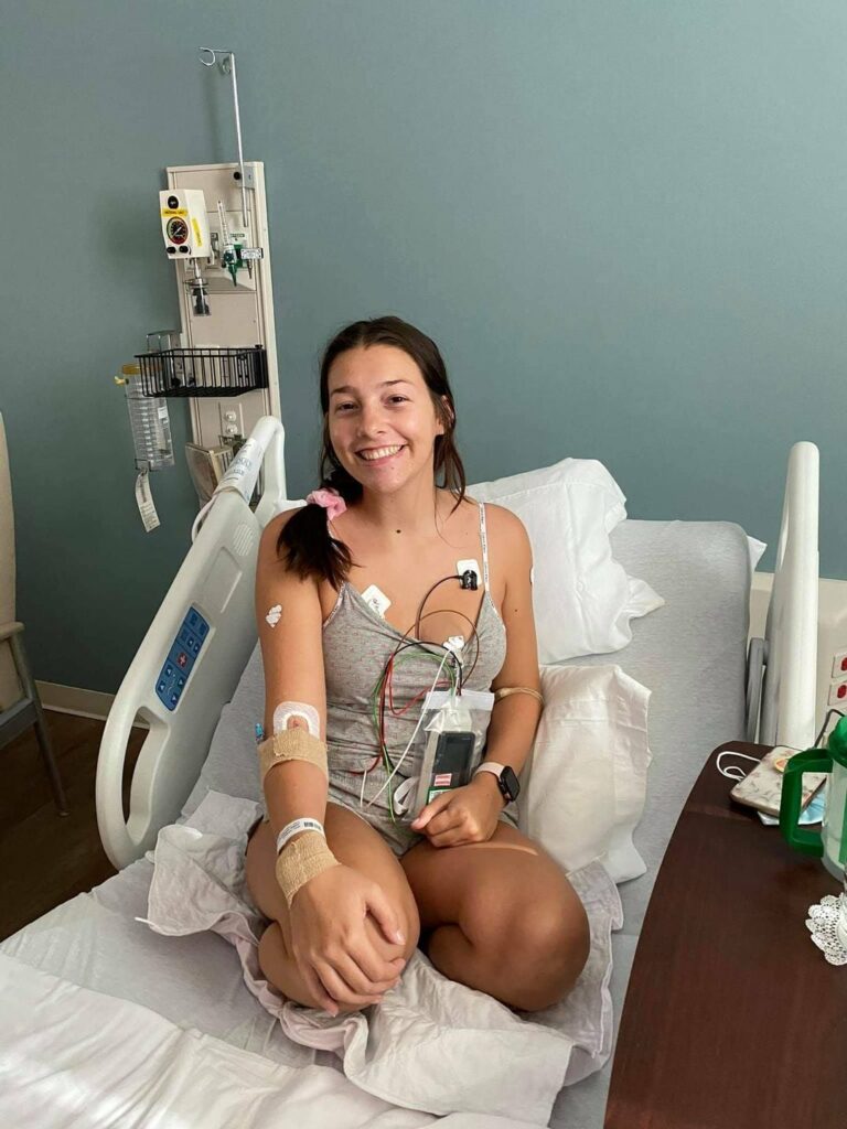 Kennedy, Age 19 experienced severe chest pain and shortness of breath. Diagnosis: Myocarditis. Doctors have said that Kennedy will be on medication for 3-6 months.