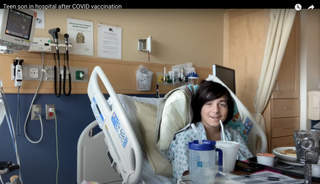 Teen in hospital after COVID vaccine. Now his dad is speaking out. | Jennifer Margulis, Ph.D.